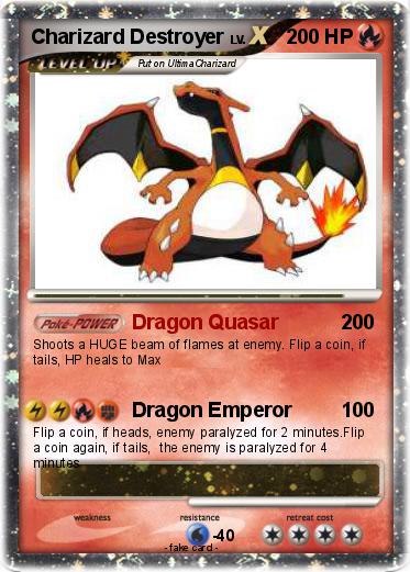 Pokemon Charizard Destroyer