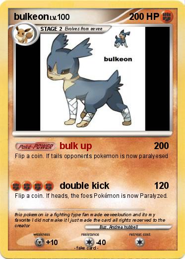 Pokemon bulkeon