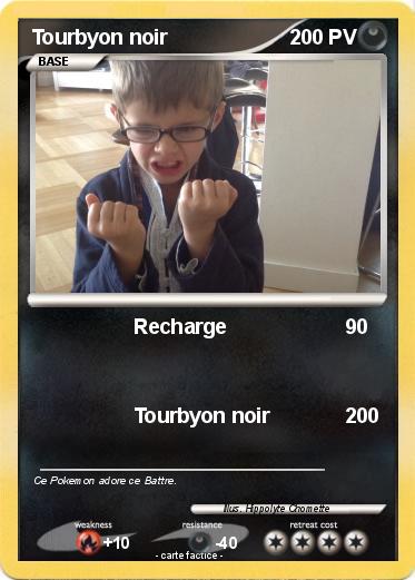 Pokemon Tourbyon noir