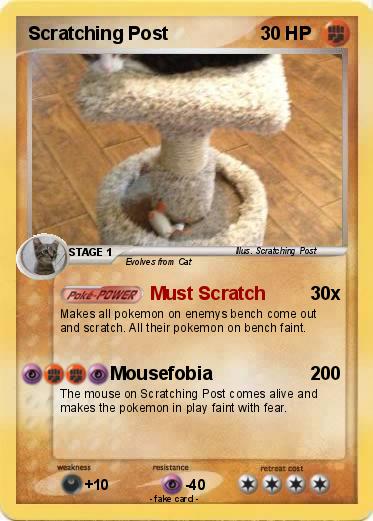 Pokemon Scratching Post