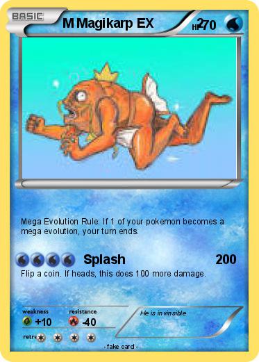 Pokemon M Magikarp EX            2