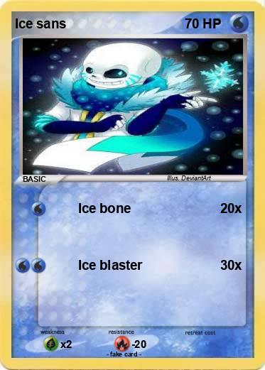 Pokemon Ice sans