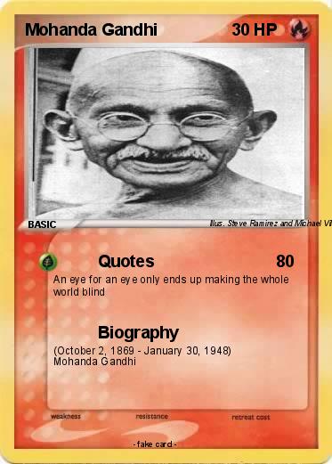 Pokemon Mohanda Gandhi