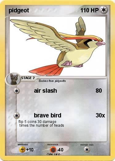 Pokemon pidgeot