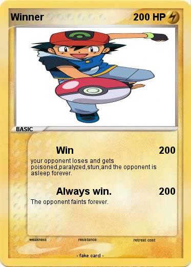 Pokemon Winner