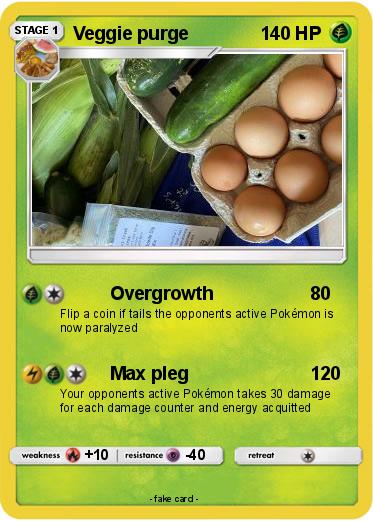 Pokemon Veggie purge