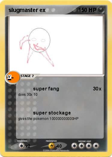 Pokemon slugmaster ex