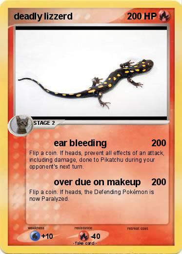 Pokemon deadly lizzerd