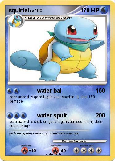Pokemon squirtel