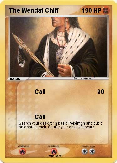 Pokemon The Wendat Chiff