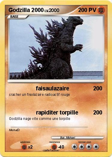 Pokemon Godzilla 2000