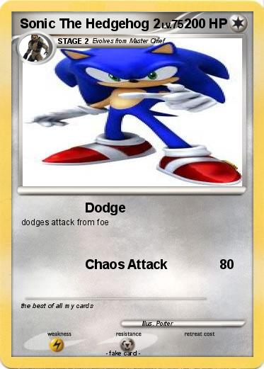 Pokemon Sonic The Hedgehog 2