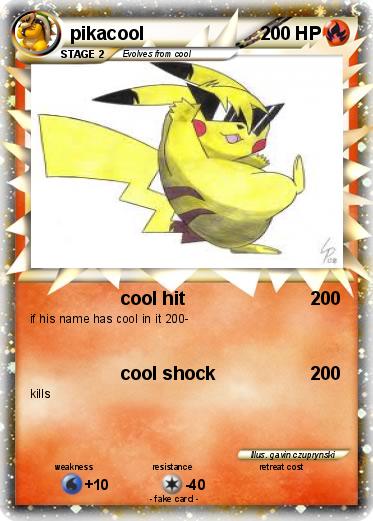 Pokemon pikacool
