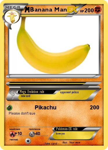 Pokemon Banana Man