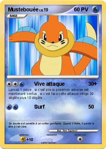 Pokemon Mustebouée