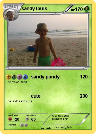Pokemon sandy louis