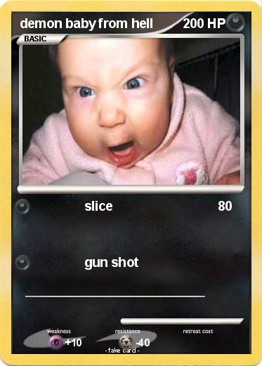 Pokemon demon baby from hell