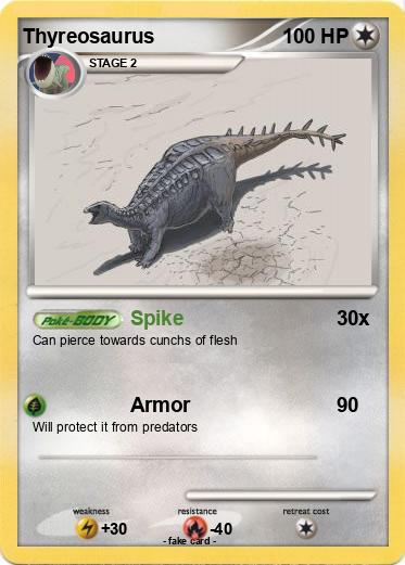 Pokemon Thyreosaurus