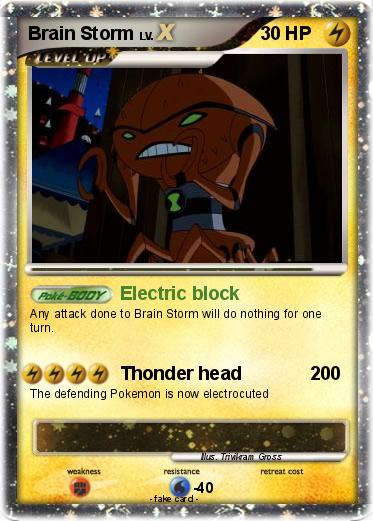 Pokemon Brain Storm