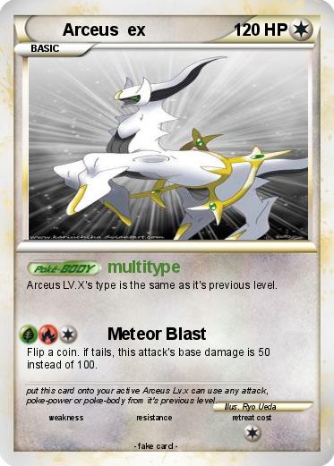Pokemon Arceus  ex