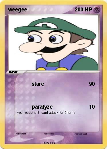 Pokemon weegee