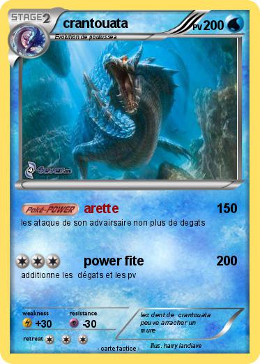 Pokemon crantouata