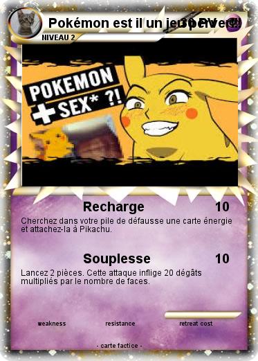 Pokemon Pokémon est il un jeu perver!!!
