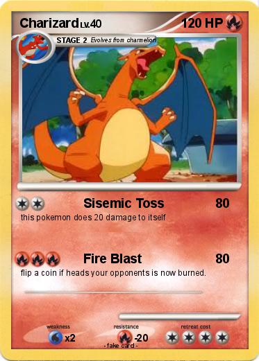 Pokemon Charizard