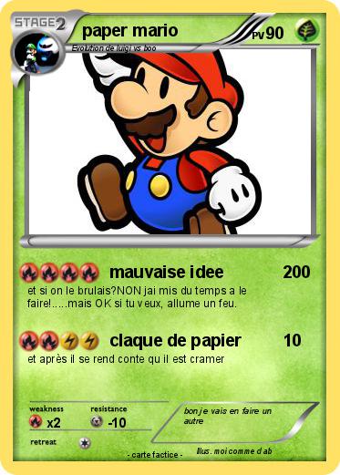 Pokemon paper mario