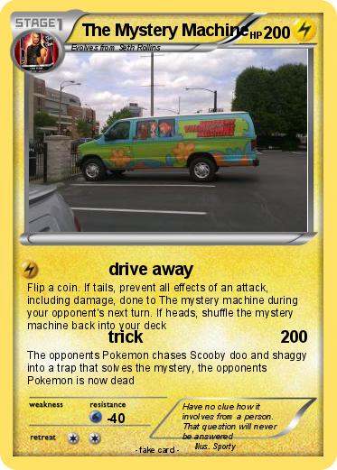 Pokemon The Mystery Machine