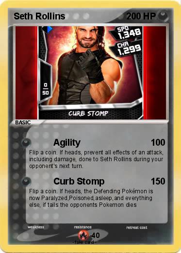 Pokemon Seth Rollins