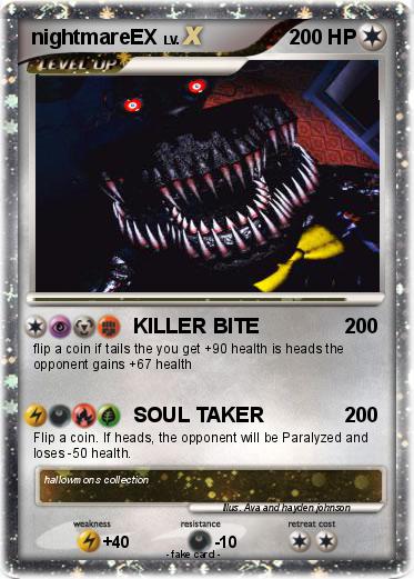 Pokemon nightmareEX
