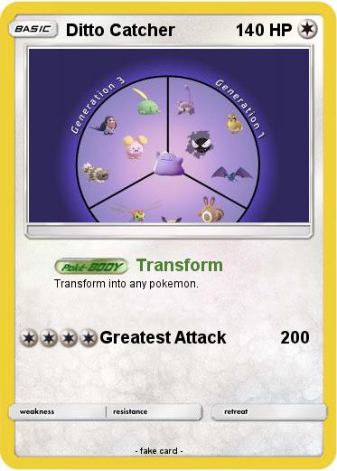 Pokemon Ditto Catcher
