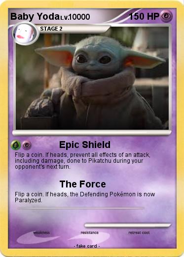 Pokemon Baby Yoda