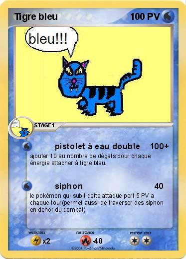 Pokemon Tigre bleu