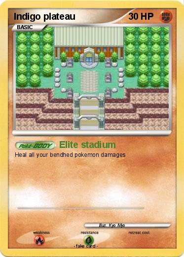 Pokemon Indigo plateau