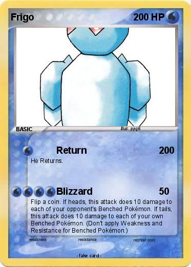 Pokemon Frigo