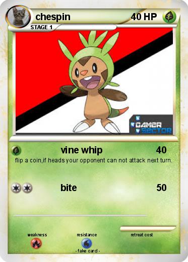 Pokemon chespin