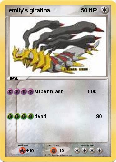 Pokemon emily's giratina