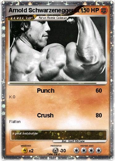 Pokemon Arnold Schwarzenegger