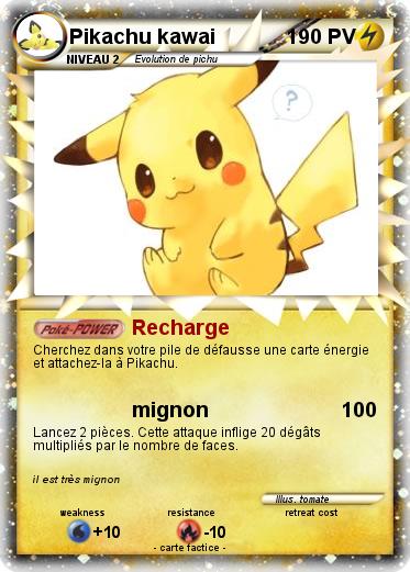 Pokemon Pikachu kawai