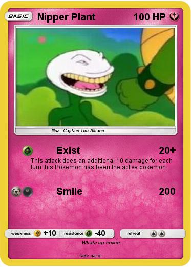 Pokemon Nipper Plant