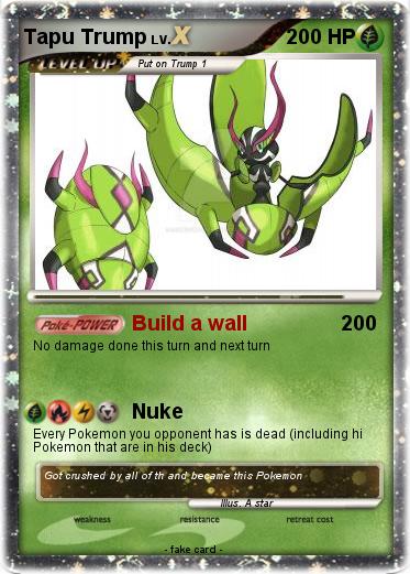 Pokemon Tapu Trump