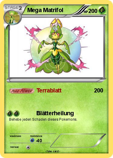 Pokemon Mega Matrifol