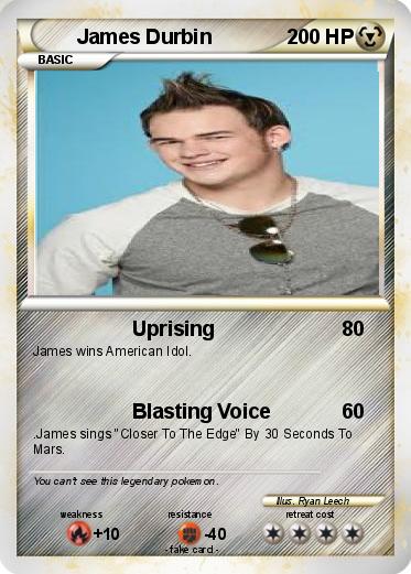 Pokemon James Durbin