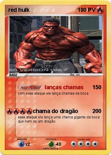 Pokemon red hulk