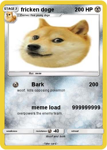 Pokemon fricken doge