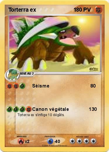 Pokemon Torterra ex                         1 