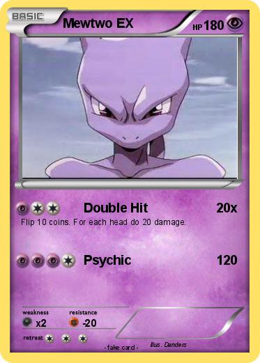Pokemon Mewtwo EX