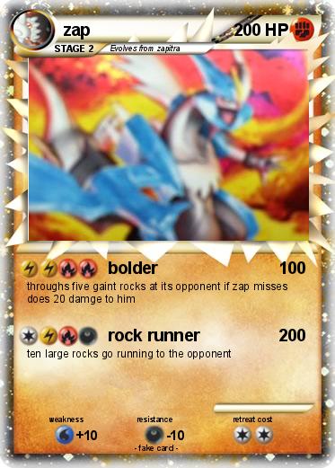 Pokemon zap